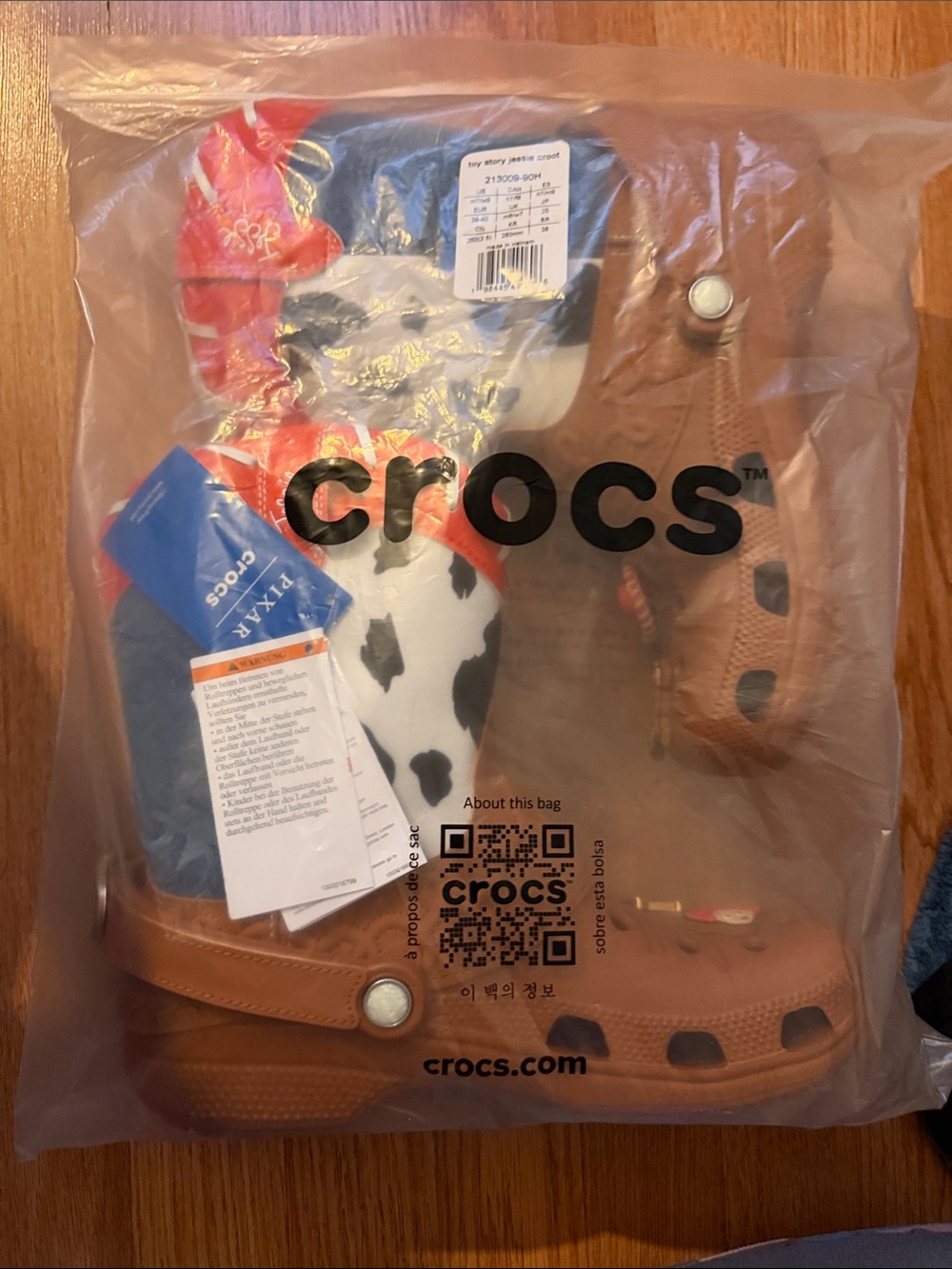 Jessie Toy Story Croc Cowgirl Boots